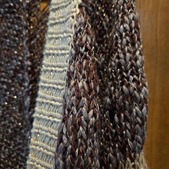 Maurices Brown and Cream Knit Sweater - Picture 10 of 13